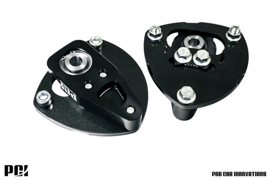 PCI-Racing Spherical Front Top Hat Set (02-06 RSX/01-05 Civic)