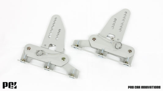 PCI-Racing - Quick Disconnect Splitter Brackets – 92-00 Civic / 94-01 Integra