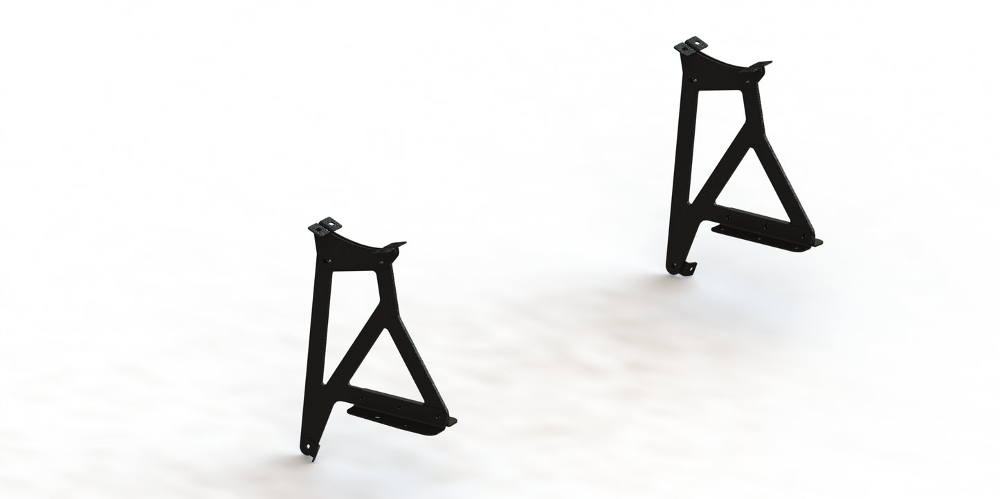 PCI-Racing - Bottom Mounting Wing Brackets/Wing DC2