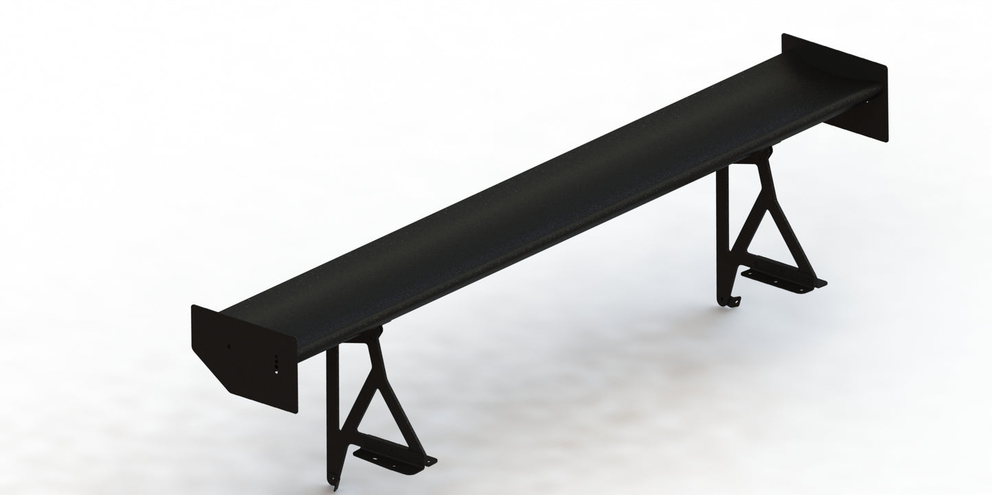 PCI-Racing - Bottom Mounting Wing Brackets/Wing DC2