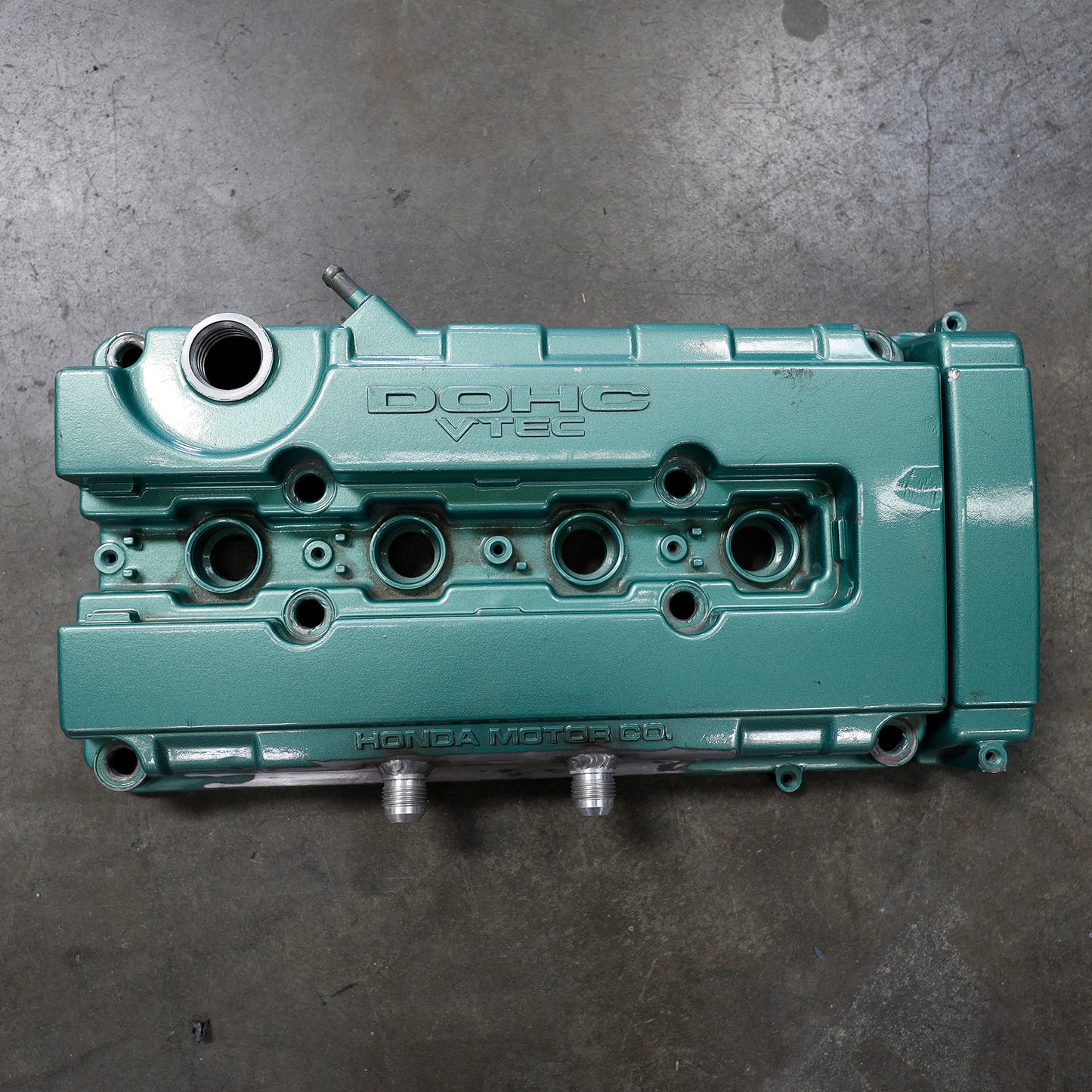 B18 GSR Valve Cover w/ -10AN Bungs