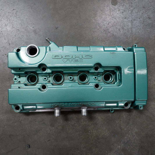 B18 GSR Valve Cover w/ -10AN Bungs